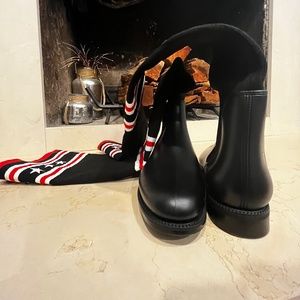 GIVENCHY STORM OVER THE KNEE RAIN BOOT